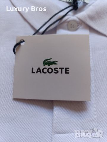 Мъжки тениски Lacoste, снимка 4 - Тениски - 46741178