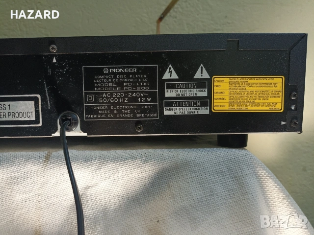 Pioneer PD-206, снимка 5 - MP3 и MP4 плеъри - 53050756