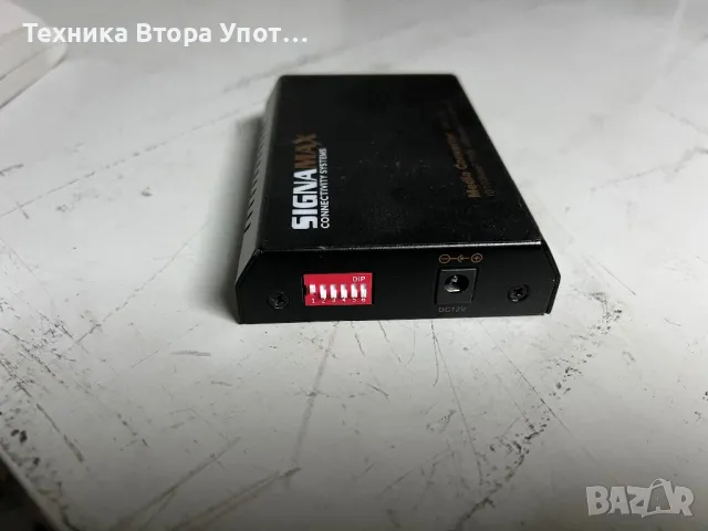 Media Converte signamax, снимка 4 - Мрежови адаптери - 50318978