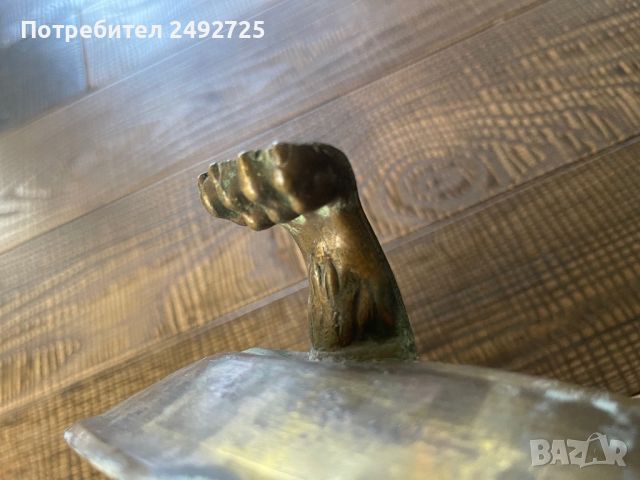 Крака от бронз , снимка 2 - Антикварни и старинни предмети - 46081771