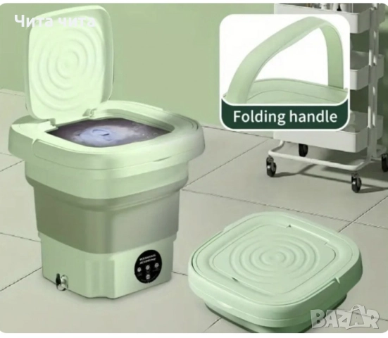 Електрическа компактна преносима перална с горен отвор и контрол на докосване, снимка 6 - Други стоки за дома - 52588945