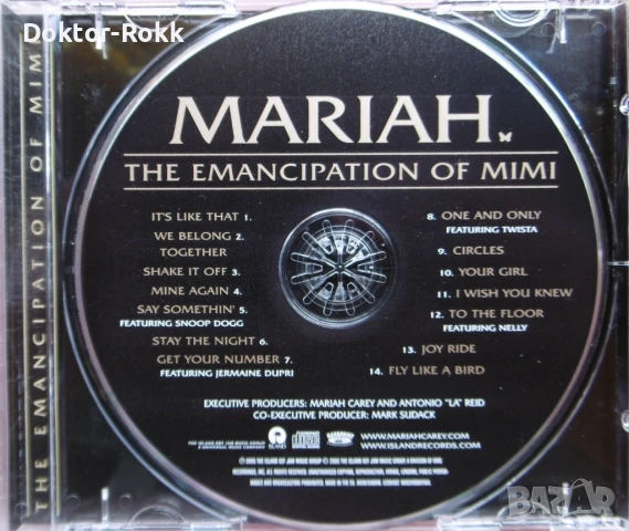 Mariah Carey - CDs - ОРИГИНАЛНИ ИЗДАНИЯ, снимка 7 - CD дискове - 40778084