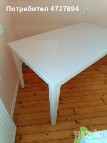 Луксозна трапезна маса от технически камък, снимка 6 - Маси - 53347774