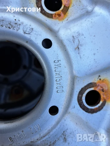 Продавам метални джанти с гуми за Форд Транзит , снимка 4 - Гуми и джанти - 51009995