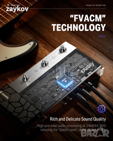 Мултиефектен педал Donner Arena 2000, снимка 9 - Други - 52335699