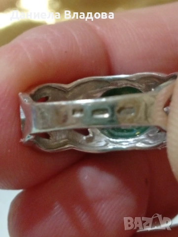 Нов сребърен пръстен, снимка 4 - Пръстени - 54059665