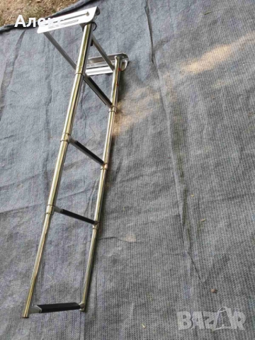 Стълба за яхта/лодка, 3 или 4 стъпала, неръждаема стомана, снимка 2 - Аксесоари и консумативи - 51453681