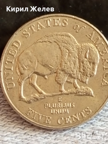 Монета FIVE CENTS 2005 UNITED STATES OF AMERICA 51902, снимка 2 - Нумизматика и бонистика - 52387430