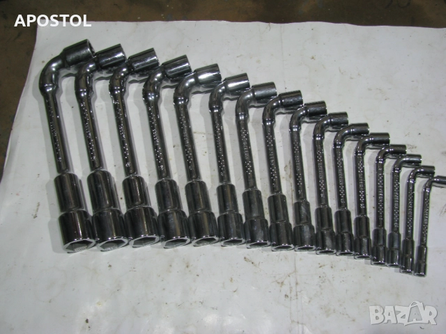 Ключ глух EXPERTК 6-стен/12-стен Г-образен 8-24 мм,, снимка 4 - Ключове - 51938082