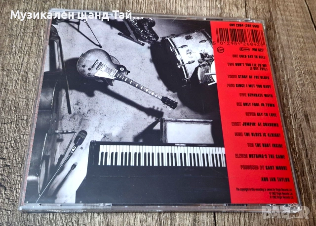 Компакт Дискове - Поп - Рок: Gary Moore – After Hours, снимка 2 - CD дискове - 53158123