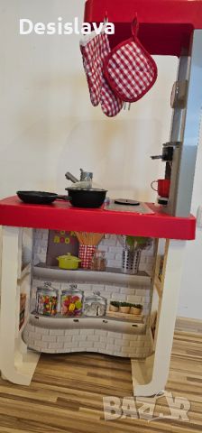 Детска кухня Smoby с индукционен котлон., снимка 14 - Играчки за стая - 45680420