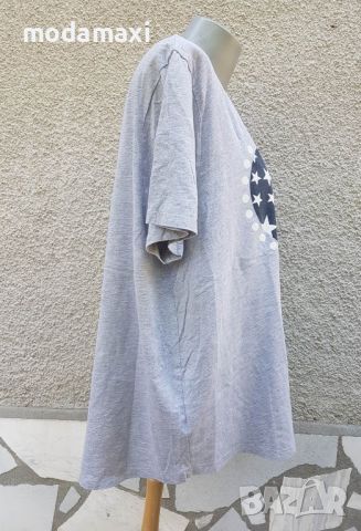 3XL+ Нова  блуза Rebel , снимка 4 - Тениски - 46478340