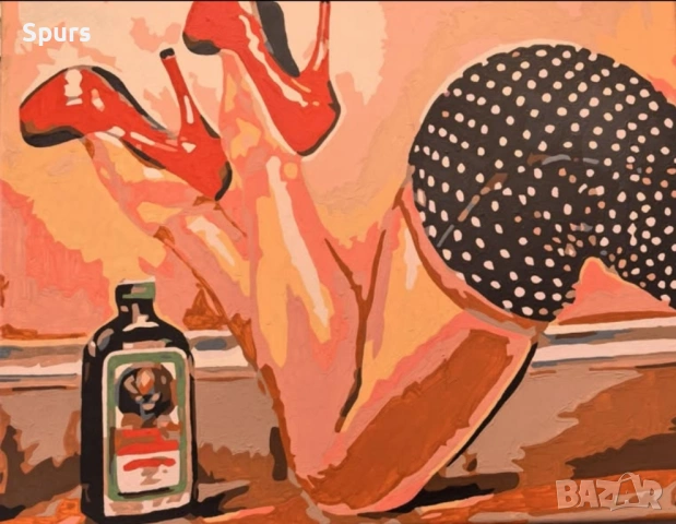 Ръчно рисувани картини 40х50см, снимка 4 - Картини - 47043273