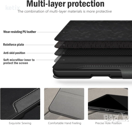 Antbox калъф за iPad Pro 13 инча (M4) 2024, снимка 4 - Лаптоп аксесоари - 53032664