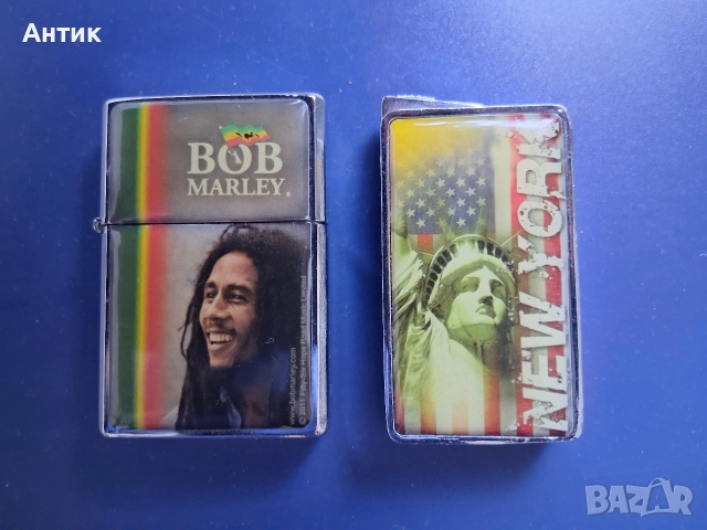 Две Стари Метални Запалки '90те год., снимка 2 - Колекции - 52847954