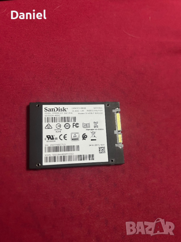 SSD Plus SanDisk 480gb, снимка 3 - Твърди дискове - 44977781