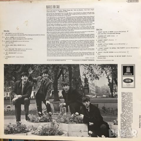 Грамофонни плочи The Beatles – Beatles For Sale, снимка 2 - Грамофонни плочи - 46687456