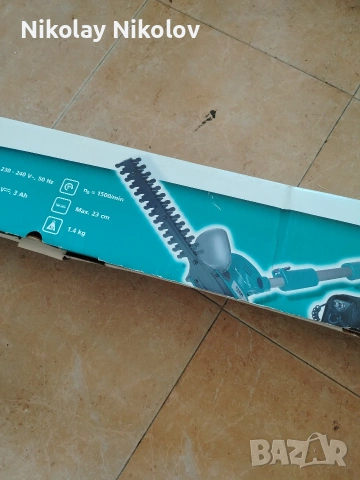 НАМАЛЕН Акомулаторен телескопичен хразторез, снимка 4 - Градински инструменти - 54016605