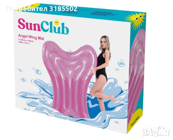 Надуваем дюшек "Ангелски крила", снимка 4 - Надуваеми играчки - 50927933