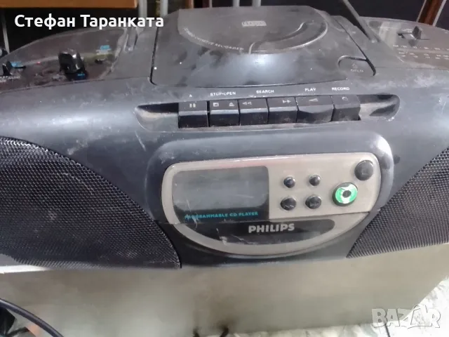 радио приемник, касетофон и CD player , снимка 3 - Радиокасетофони, транзистори - 47710485