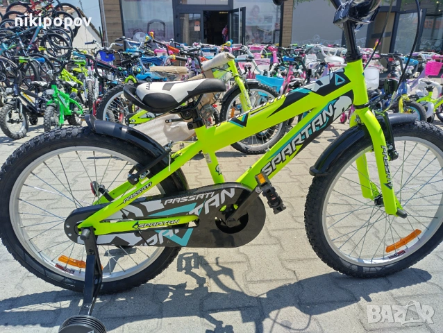 PASSATI Велосипед 20" SPARTAN жълт, снимка 2 - Велосипеди - 53773326