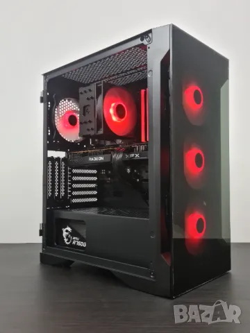 Геймърски компютър! RX 6700 , Ryzen 5 5600 ,16GB RAM/Нов+Гаранция!, снимка 7 - Геймърски - 47008120