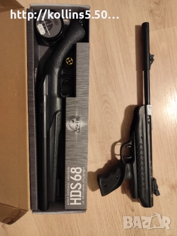 Въздушни и силни играчки - двуцевка и пистолет