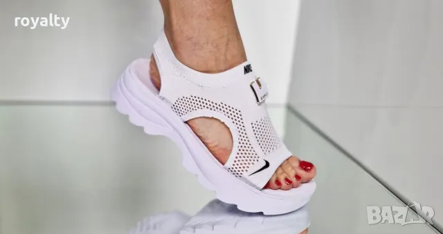 Nike бели дамски сандали , снимка 2 - Сандали - 50394240