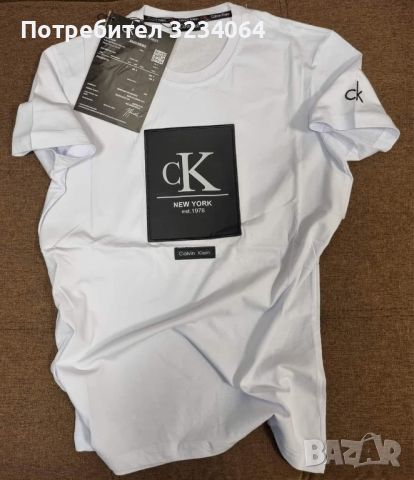 Мъжка тениска Calvin Klein , снимка 1 - Тениски - 45146956