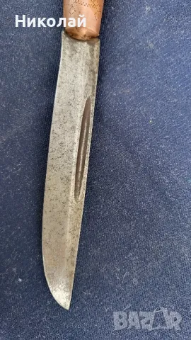 Финка, скандинавски нож , снимка 5 - Антикварни и старинни предмети - 50305415