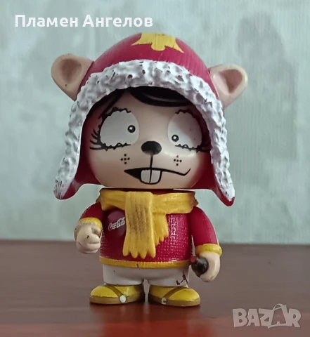 Стара фигурка, сувенир на Кока-Кола, снимка 2 - Други ценни предмети - 51055154