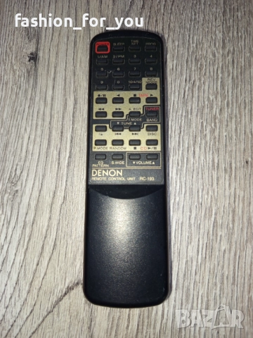 Оригинално дистанционно Denon RC-193, снимка 2 - Други - 52720683