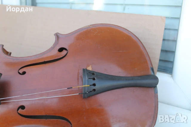 Стара цигулка, снимка 5 - Струнни инструменти - 50565629
