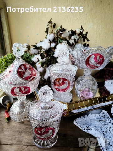 Кристални съдове Hofbauer „Byrdes“ 