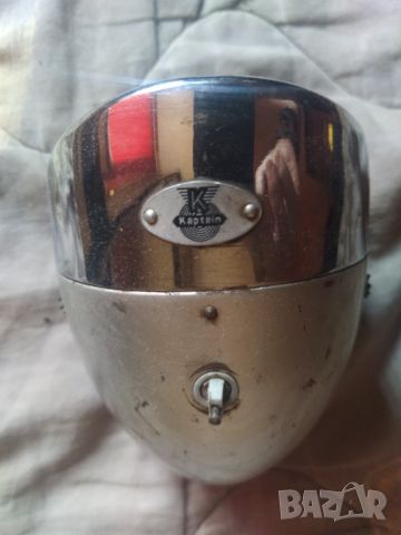 motorcycle headlight , 1958 Kaptein S24A Mobylette, снимка 4 - Антикварни и старинни предмети - 46279424