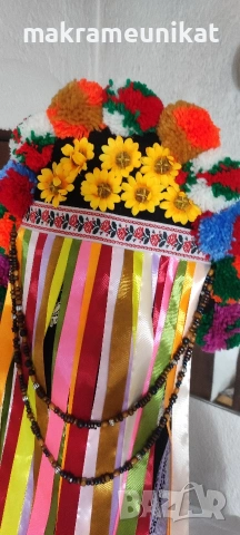 Кукерска маска, гугла, уникат, арт, ръчна изработка, декорация , снимка 11 - Декорация за дома - 41588628