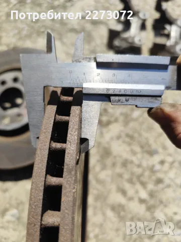 Дискове накладки супорти Ауди S3, снимка 2 - Части - 49678000