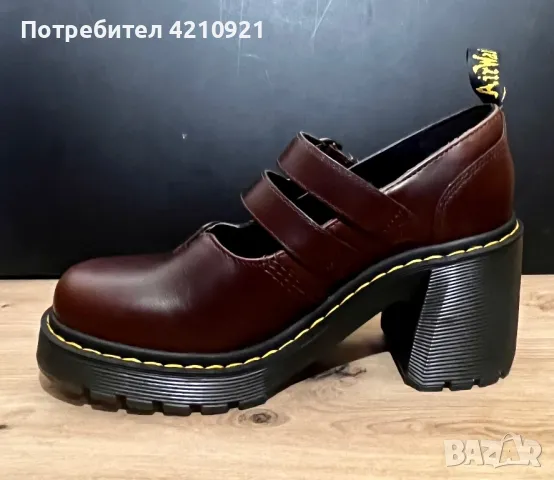 НОВИ! Dr.Martens EVIEE женски обувки на ток, размер: 40 , тъмно кафяво, снимка 4 - Дамски обувки на ток - 47004511