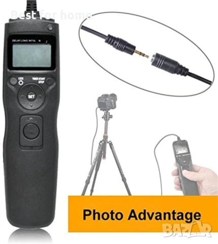 JINTU Дистанционно управление за фотоапарат, снимка 3 - Друга електроника - 50498474