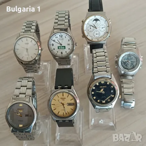 Японски ръчни часовници Seiko и Casio, снимка 5 - Мъжки - 50174574