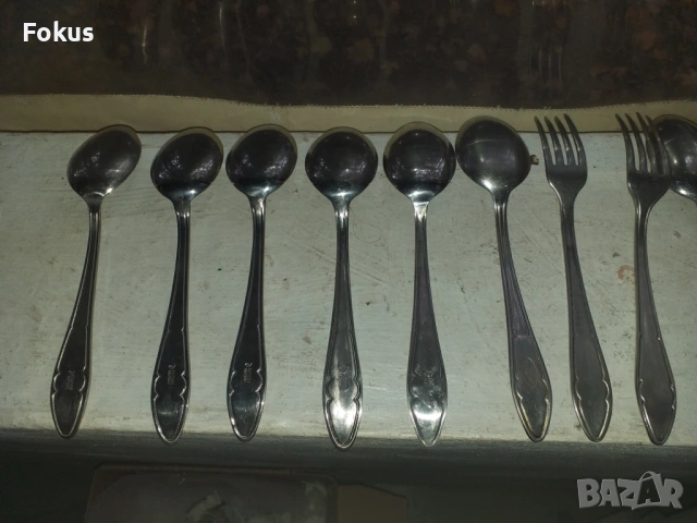 Разни вилици и лъжици, снимка 6 - Антикварни и старинни предмети - 53452017