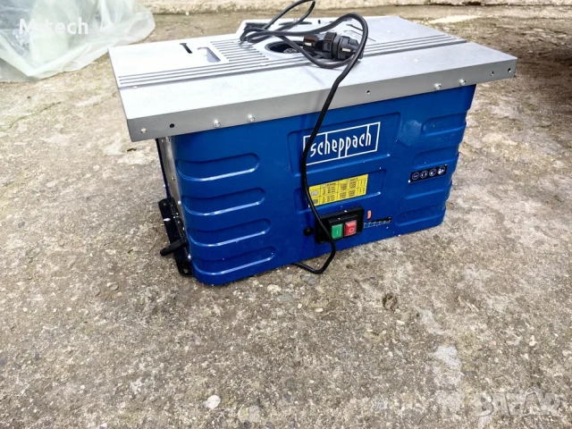 Настолна фреза Scheppach HF60, снимка 4 - Други инструменти - 53849910