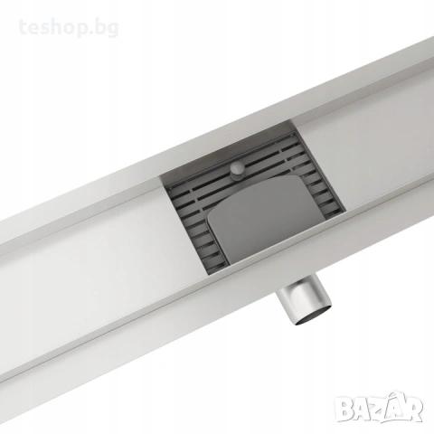 Линеен сифон за баня от неръждаема стомана Aquamarin 100 см, снимка 4 - Други - 53741956