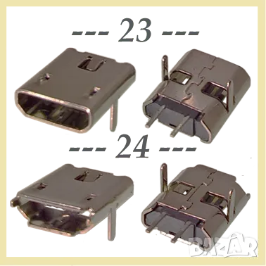 Букса  конектор USB micro  , 2/5 pin connector, снимка 13 - Ремонт на друга електроника - 40051806