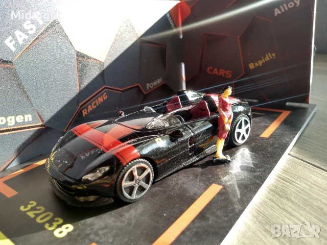 Макет на гараж с Ферари, снимка 6 - Колекции - 53145003