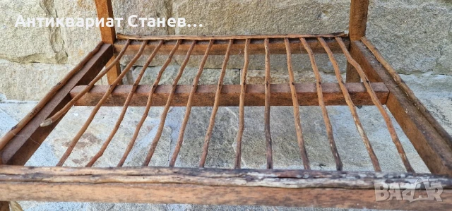 Винтидж масичка от ратан, снимка 11 - Маси - 50904177