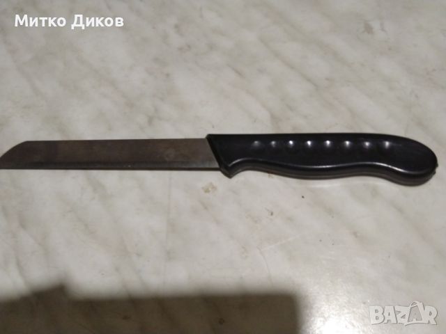 Нож немски от соца ГДР ростфрай нов 316х195мм острие, снимка 1 - Ножове - 45374962