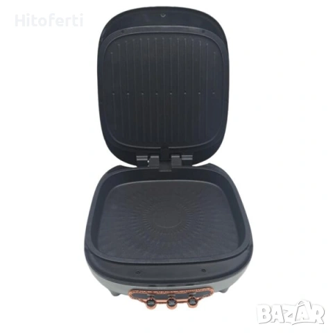  Пицарка и скара HAUSBERG HB-3565, снимка 2 - Печки, фурни - 54183883