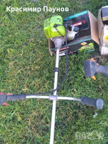 2 броя бензиново тримери за ремонт / части, снимка 4 - Градинска техника - 54260866