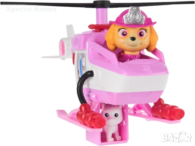 Paw Patrol Fire Rescue Хеликоптерът на Скай Skye